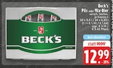 Pils oder Mix-Bier Angebote von Beck's bei EDEKA Wesel für 12,99 €