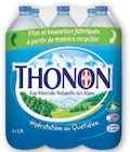 Eau minérale naturelle - THONON en promo chez Super U Bourges à 5,40 €