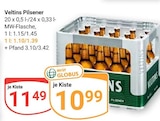 Pilsener im Angebot bei GLOBUS in Viersen Pilsener Angebote von Veltins bei GLOBUS Viersen für 10,99 €