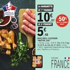 E.Leclerc Rosny-sous-Bois - Promo Maxi Grill Classique Promo Maxi Grill Classique à 5,48 € dans le catalogue E.Leclerc à Rosny-sous-Bois