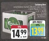 Beer Angebote von Carlsberg bei E center Würzburg für 13,99 €