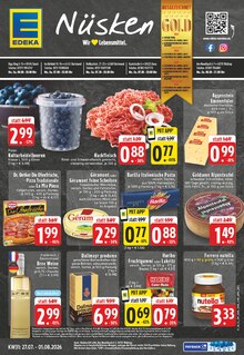 Nutella im EDEKA Prospekt "Aktuelle Angebote" mit 24 Seiten (Unna)