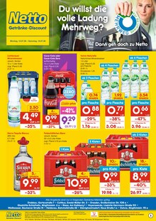 Bier im aktuellen Netto Marken-Discount Prospekt (Pirna) Bier im Netto Marken-Discount Prospekt "DER ORT, AN DEM DU IMMER AUSGEZEICHNETE PREISE FINDEST." mit 2 Seiten (Pirna)