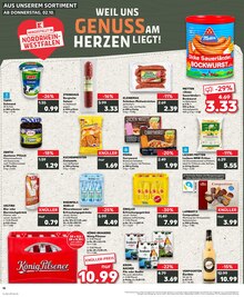 Bier im Kaufland Prospekt "Aktuelle Angebote" mit 34 Seiten (Erkelenz)