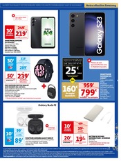 Samsung Galaxy S Angebote im Prospekt "Sélection Cadeaux High-Tech" von Auchan Hypermarché auf Seite 5