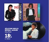 Sélection Vinyles Michael Jackson - SONY MUSIC en promo chez E.Leclerc Sélection Vinyles Michael Jackson - SONY MUSIC dans le catalogue E.Leclerc