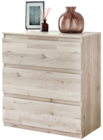 Commode 3 tiroirs en promo chez B&M Poitiers à 59,95 €