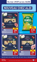 Offre Pizza 4 Fromages dans le catalogue Aldi du moment à la page 25