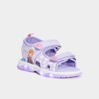Sandales semelle lumineuse Reine neiges violet fille en promo chez La Halle Sandales semelle lumineuse Reine neiges violet fille dans le catalogue La Halle