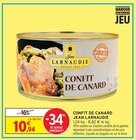 Confit de Canard - Jean Larnaudie dans le catalogue Intermarché Super