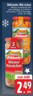 Wiener Würstchen Angebote von Böklunder bei EDEKA Moers für 2,49 €