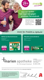 Aktueller mea - meine apotheke Apotheken Prospekt in Sinzing und Umgebung, "Unsere September-Angebote" mit 4 Seiten, 01.09.2025 - 30.09.2025