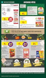Promos Lardons dans le catalogue "30€ OFFERTS EN BONS D'ACHAT SUR LE RAYON ALCOOLS" de Intermarché Super à la page 20