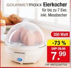 Eierkocher von GOURMETmaxx für 7,99 € bei Zimmermann im Angebot Eierkocher von GOURMETmaxx im aktuellen Zimmermann Prospekt