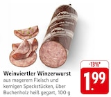 EDEKA - Weinviertler Winzerwurst Angebot im Prospekt Weinviertler Winzerwurst bei EDEKA im Prospekt "" für 1,99 €