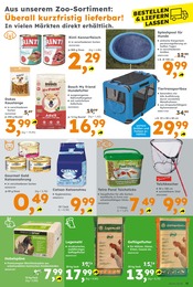 Aktueller Globus-Baumarkt Prospekt mit Tierfutter, "Immer eine Idee besser", Seite 15