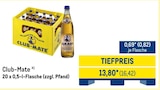 Club-Mate im Angebot bei METRO in Neuss Club-Mate Angebote bei METRO Neuss für 16,42 €
