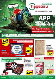 Aktueller hagebau kompakt Prospekt für Obernhof und Ungebung, Seiten zum blättern hagebau kompakt Prospekt APP LADEN UND GEWINNEN mit Seiten in Obernhof und Umgebung