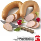 EDEKA - Premium-Fleischwurst mit würzigem Emmentaler Angebot im Prospekt Premium-Fleischwurst mit würzigem Emmentaler bei EDEKA im Prospekt "" für 0,99 €