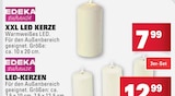 XXL LED Kerze im Angebot bei Marktkauf in Leinfelden-Echterdingen XXL LED Kerze Angebote von EDEKA zuhause bei Marktkauf Leinfelden-Echterdingen für 7,99 €