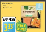 Räucherlachs von edeka bio im aktuellen Marktkauf Prospekt für 3,33 €