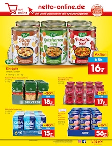 Thunfisch im aktuellen Netto Marken-Discount Prospekt (Gelsenkirchen) Thunfisch im Netto Marken-Discount Prospekt "Aktuelle Angebote" mit 56 Seiten (Gelsenkirchen)