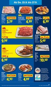 Hackfleisch im Lidl Prospekt "LIDL LOHNT SICH" mit 68 Seiten (Saarbrücken)
