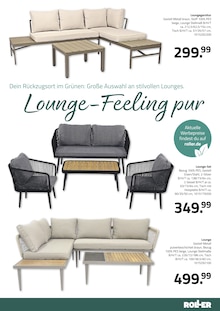 Gartenmöbel im ROLLER Prospekt "GARTENLIEBE" mit 32 Seiten (Bottrop)
