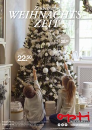 Weihnachtsbaum Angebot & Preis im aktuellen Opti-Wohnwelt Prospekt Weihnachtsbaum Angebot im aktuellen Opti-Wohnwelt Prospekt auf Seite 1
