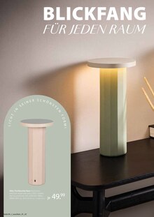 Tischleuchte Angebot im Zurbrüggen Prospekt, gültig von 01.06.2025 bis 31.10.2025 Tischleuchte Angebot im aktuellen Zurbrüggen Prospekt auf Seite 4