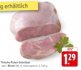Frische Puten-Schnitzel im Angebot bei E center in Leonberg Frische Puten-Schnitzel Angebote bei E center Leonberg für 1,29 €