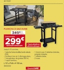 Gedimat Carbonne - Promo Plancha à gaz Dune Promo Plancha à gaz Dune à 299,00 € dans le catalogue Gedimat à Carbonne