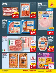 Wurst im Netto Marken-Discount Prospekt "Aktuelle Angebote" mit 69 Seiten (Karlsruhe)