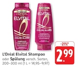 Elvital Shampoo bei E center im Ditzingen Prospekt für 2,99 €