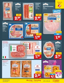Fleisch im Netto Marken-Discount Prospekt "Aktuelle Angebote" mit 69 Seiten (Freiburg (Breisgau))