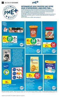 Promotion Lardons Fumés dans le prospectus Intermarché Super, valable du 03/11/2026 au 15/11/2026 Promo Lardons Fumés dans le catalogue Intermarché Super du moment à la page 22