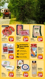 Mettwurst im REWE Prospekt "Dein Markt" mit 30 Seiten (Oldenburg)