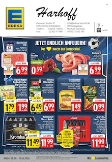 Aktueller EDEKA Prospekt für Kamen und Ungebung, Seiten zum blättern EDEKA Prospekt Aktuelle Angebote mit Seiten in Kamen und Umgebung