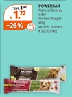 Natural Energy oder Protein Riegel im Angebot bei Müller in Suhl Natural Energy oder Protein Riegel Angebote von POWERBAR bei Müller Suhl für 1,22 €