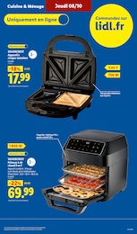 Prix et réduction Friteuse Électrique dans le prospectus Lidl en cours Offre Friteuse Électrique dans le catalogue Lidl du moment à la page 31