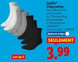 Chaussettes - LUPILU - Lidl à Limoges Chaussettes - LUPILU en promo chez Lidl Limoges à 3,99 €