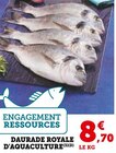 Daurade Royale d'Aquaculture en promo chez U Express Poitiers à 8,70 €