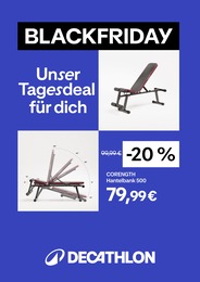 Decathlon Prospekt für Gommern: "Black Friday", 1 Seite, 14.11.2024 - 14.11.2024