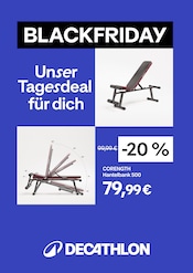 Aktueller Decathlon Sportgeschäft Prospekt in Kehl und Umgebung, "Black Friday" mit 1 Seite, 14.11.2024 - 14.11.2024