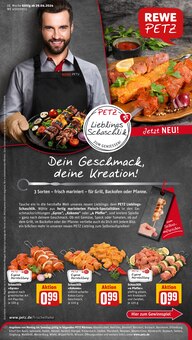 Grillfleisch im REWE Prospekt "Dein Markt" mit 32 Seiten (Siegen (Universitätsstadt))