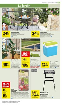 Promo Salon De Jardin dans le catalogue Carrefour Market du moment à la page 37