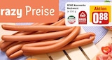 Bockwurst im Angebot bei REWE in Bocholt Bockwurst Angebote von REWE Hausmarke bei REWE Bocholt für 0,88 €