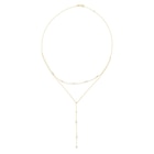 E.Leclerc - Collier en or jaune et perles de culture double chaînes : offre du catalogue Promo Collier en or jaune et perles de culture double chaînes à 288,30 € dans le catalogue E.Leclerc ""