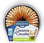 Couronne de queues de crevettes sauce cocktail ou sauce fines herbes ASC - Delpierre à 4,49 € dans le catalogue Casino Supermarchés