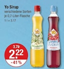 Sirup Holunderblüte von Yo im aktuellen V-Markt Prospekt für 2,22 €